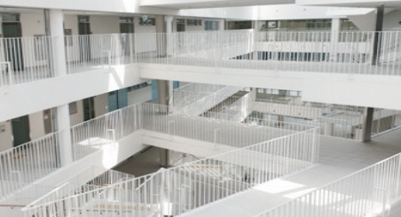 자연채광(서울 공항고)