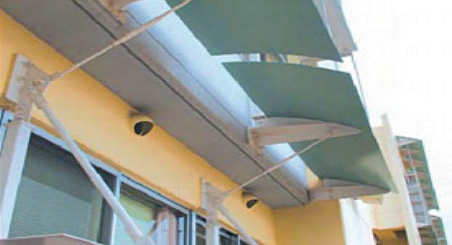 빛 선반 설치 사례