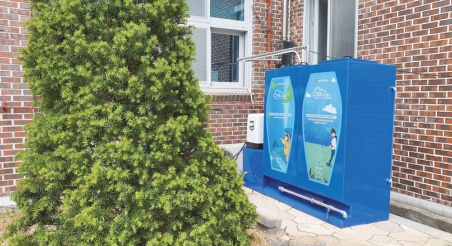 빗물 저금통(대전 양지초)