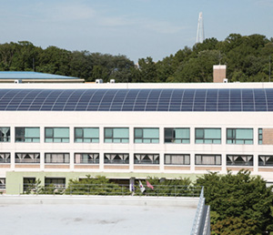 태양광 패널(국립국악고)
