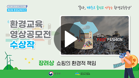 장려상 쇼핑의 환경적 책임